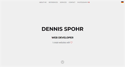 Desktop Screenshot of dennisspohr.com