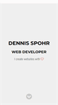Mobile Screenshot of dennisspohr.com